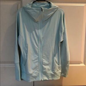 Cowl neck lululemon zip up jacket
